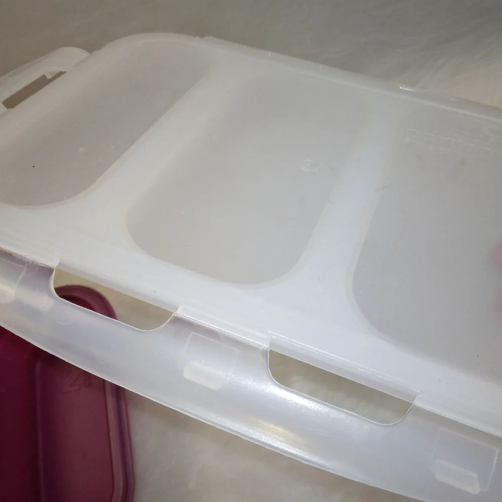 Crofton Perfect Postion Silicon Container w/locking lid, collapsible, Ma…